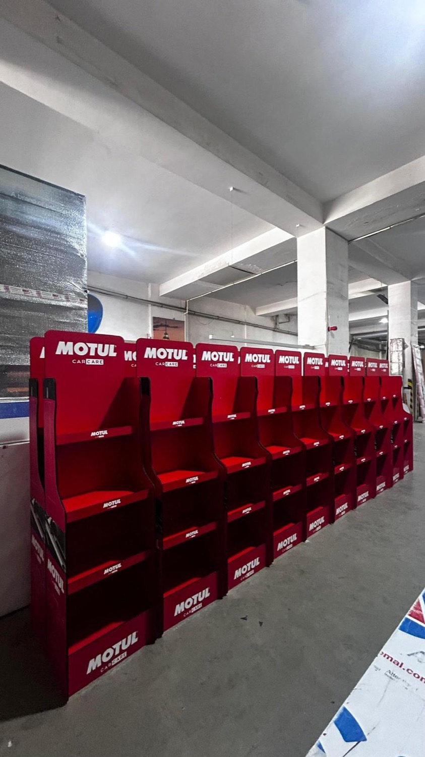 Motul Car Care toplu stand üretimi